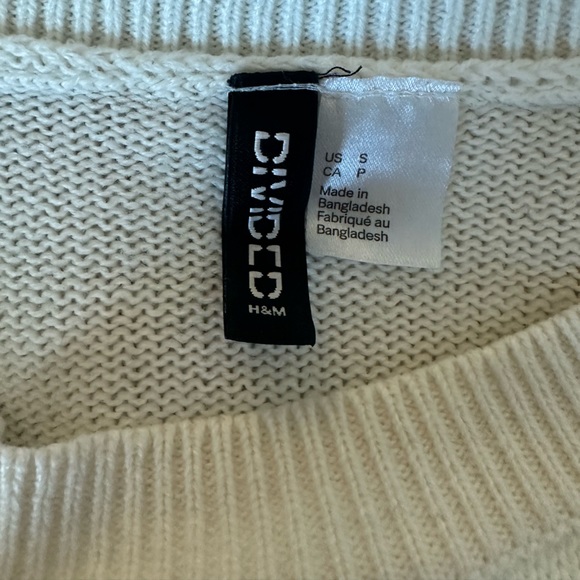 Oversized white sweater - Picture 3 of 3